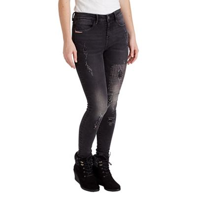 Joe Browns Black rock and roll jeans